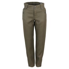 Tom Ford Linen Blend Tapered Pants It 36 Uk 4