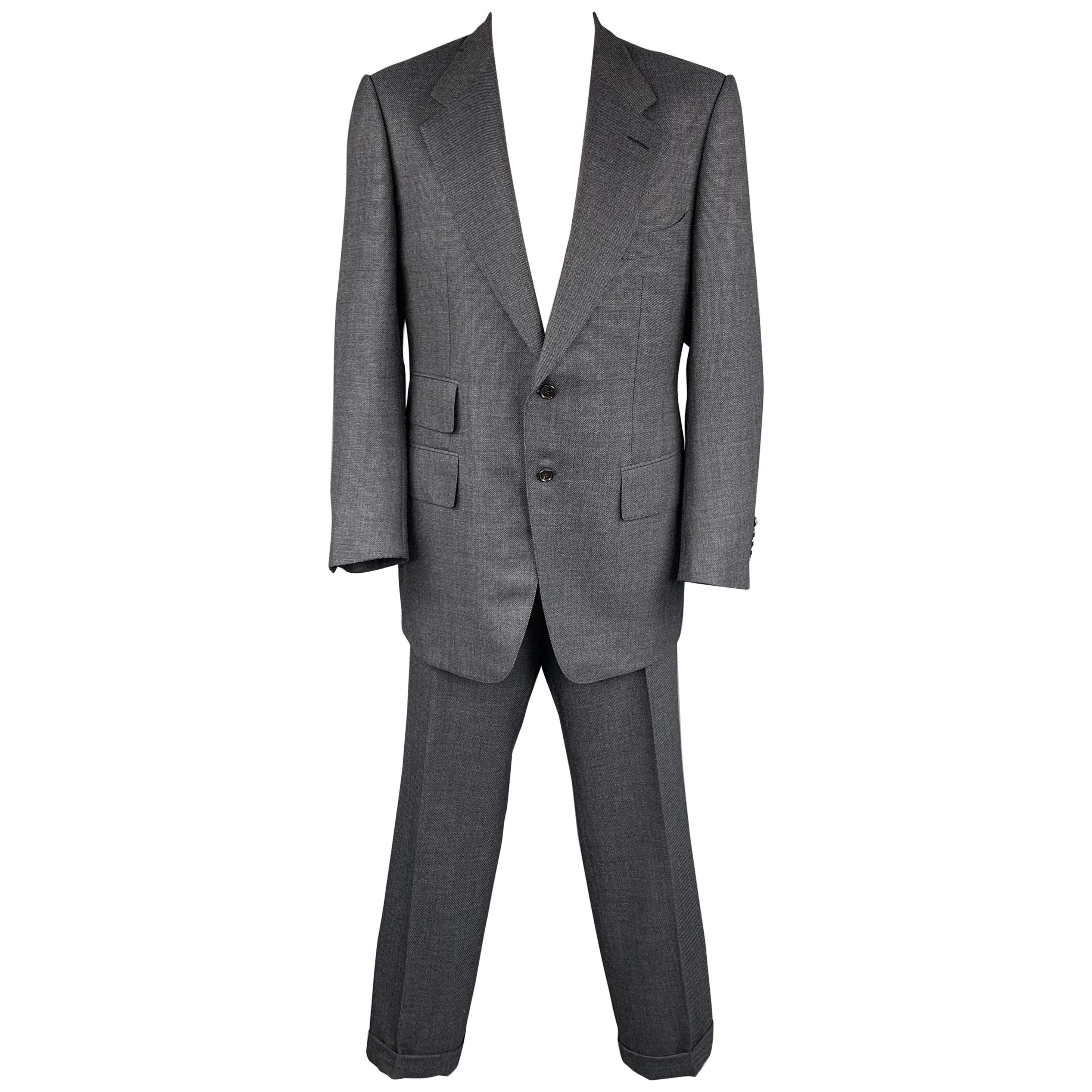 Tom Ford For Yves Saint Laurent Denim Pant Suit, Circa 2003 For Sale at