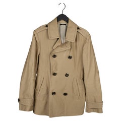 Tom Ford Men Peacoat Spring Coat Size ITA50 (Large), S708