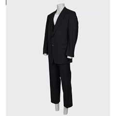 Costume trois pièces en laine noir Tom Ford Hommes IT58 4XL
