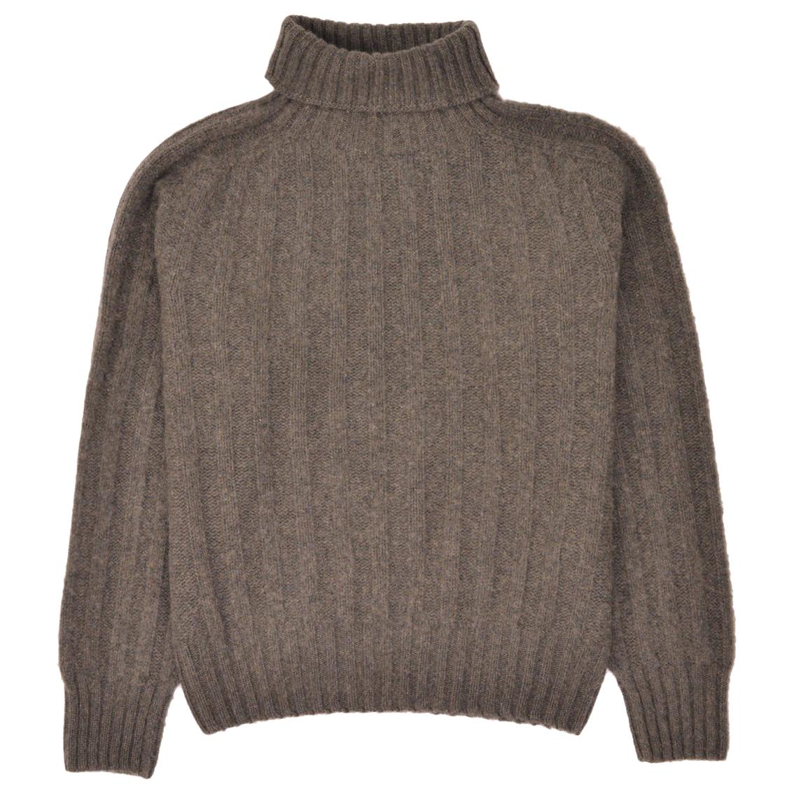 Tom Ford Mens Cashmere Brown Knit Turtleneck Sweater Size IT48/US38~RTL $1450 For Sale