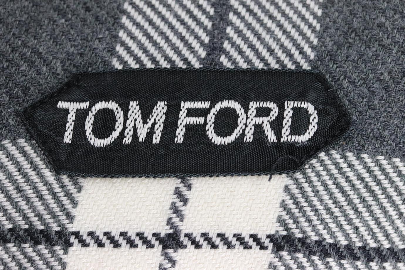 tom ford checked shirt