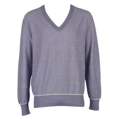Tom Ford Men's Cotton And Cashmere Blend Sweater It 52 Uk/us Chest 42