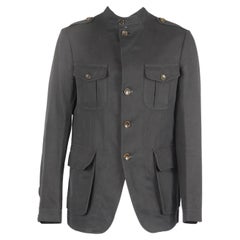 Tom Ford Men's Cotton And Flax Blend Jacket It 52 Uk/us Chest 42