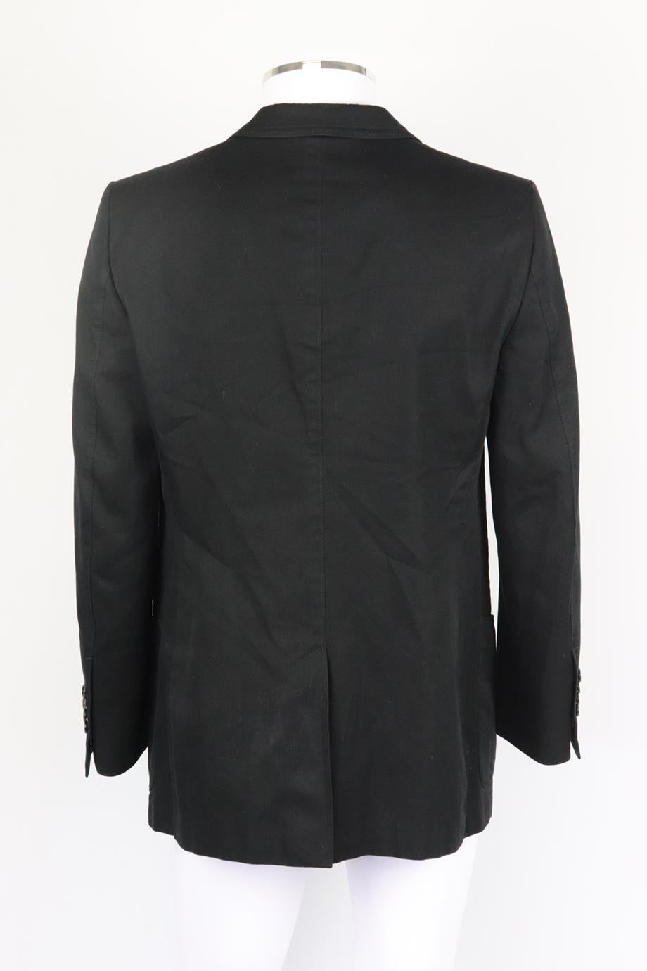 Tom Ford Men's Cotton Blazer It 52 Uk/us Chest 42 For Sale at 1stDibs