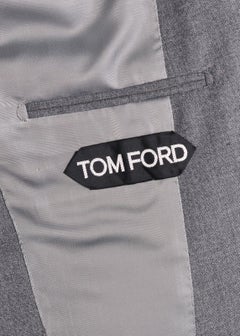 Tom Ford Mens Dark Grey Wool Two Button Shelton Jacket Blazer IT48/US38