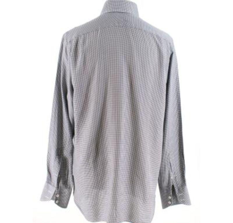 Tom Ford Men's Mini Houndstooth Shirt For Sale 2