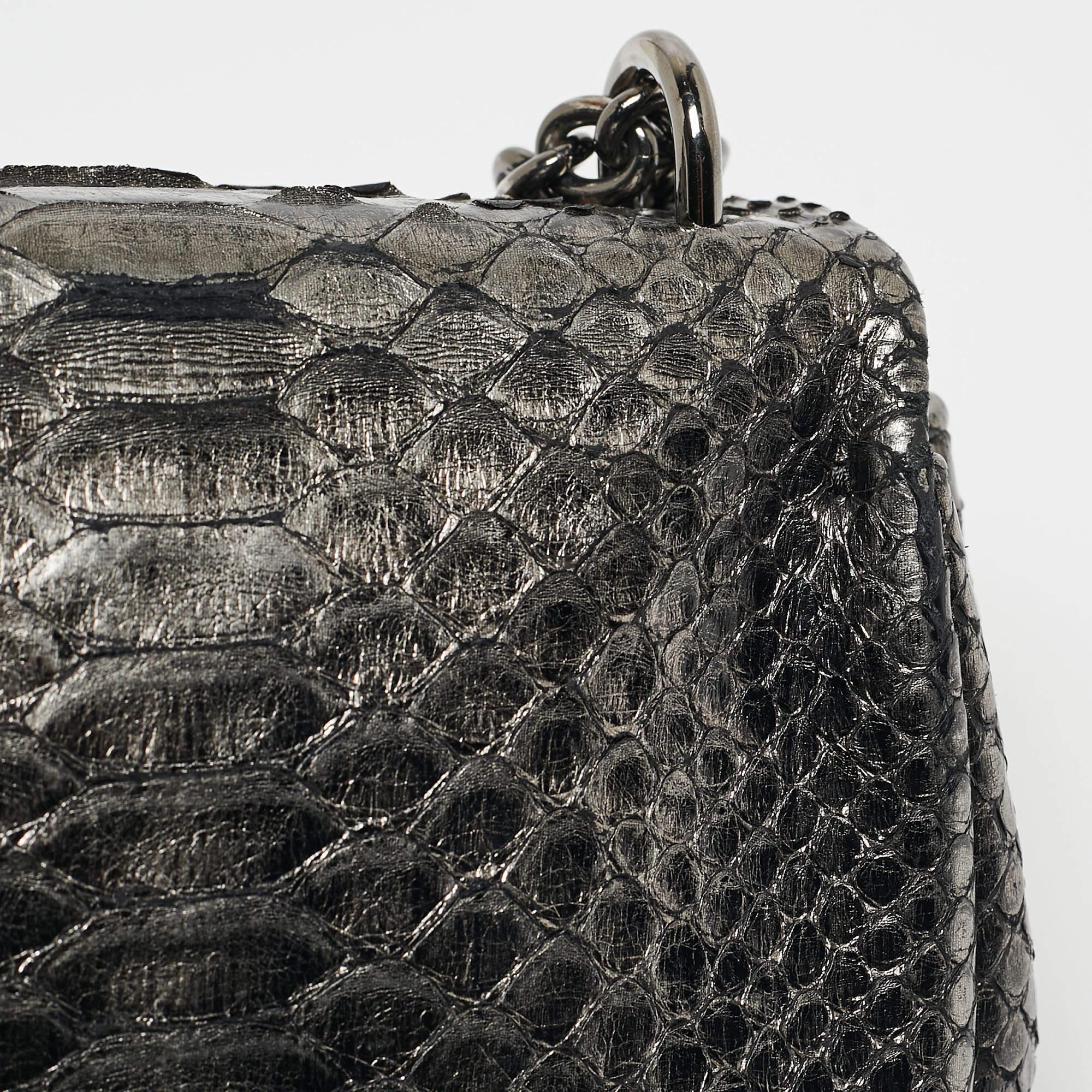 Tom Ford Metallic Python Mini Natalia Shoulder Bag 13