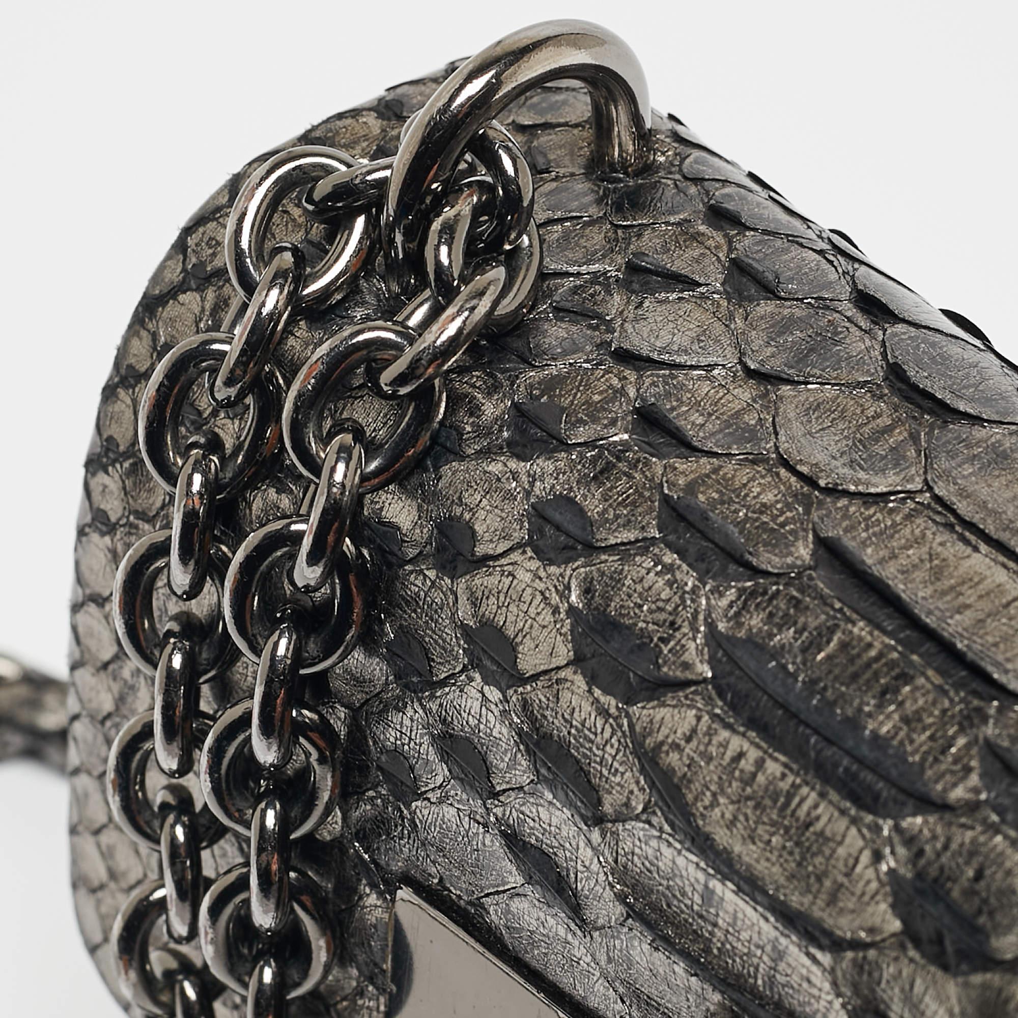 Tom Ford Metallic Python Mini Natalia Shoulder Bag 1