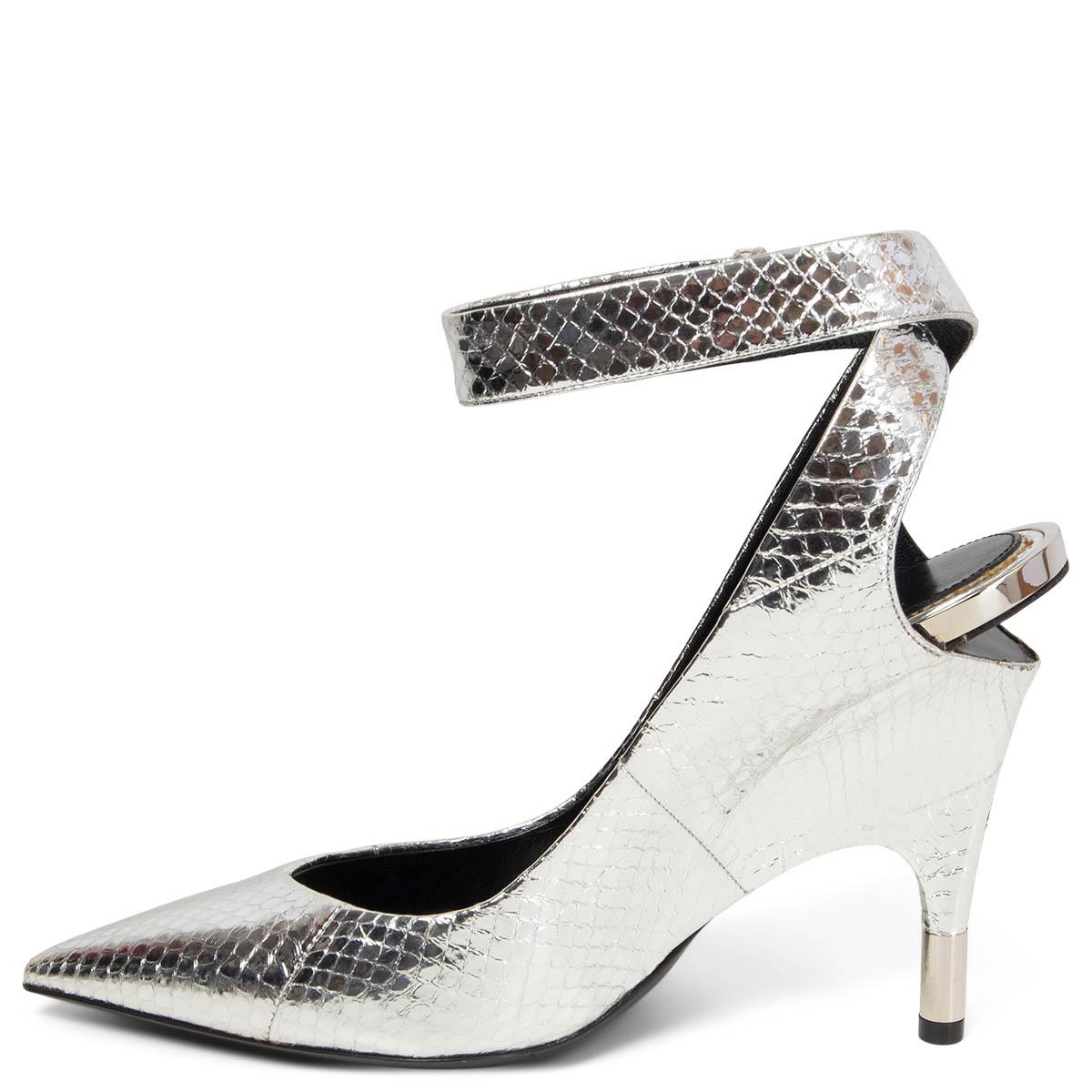 silver tom ford heels