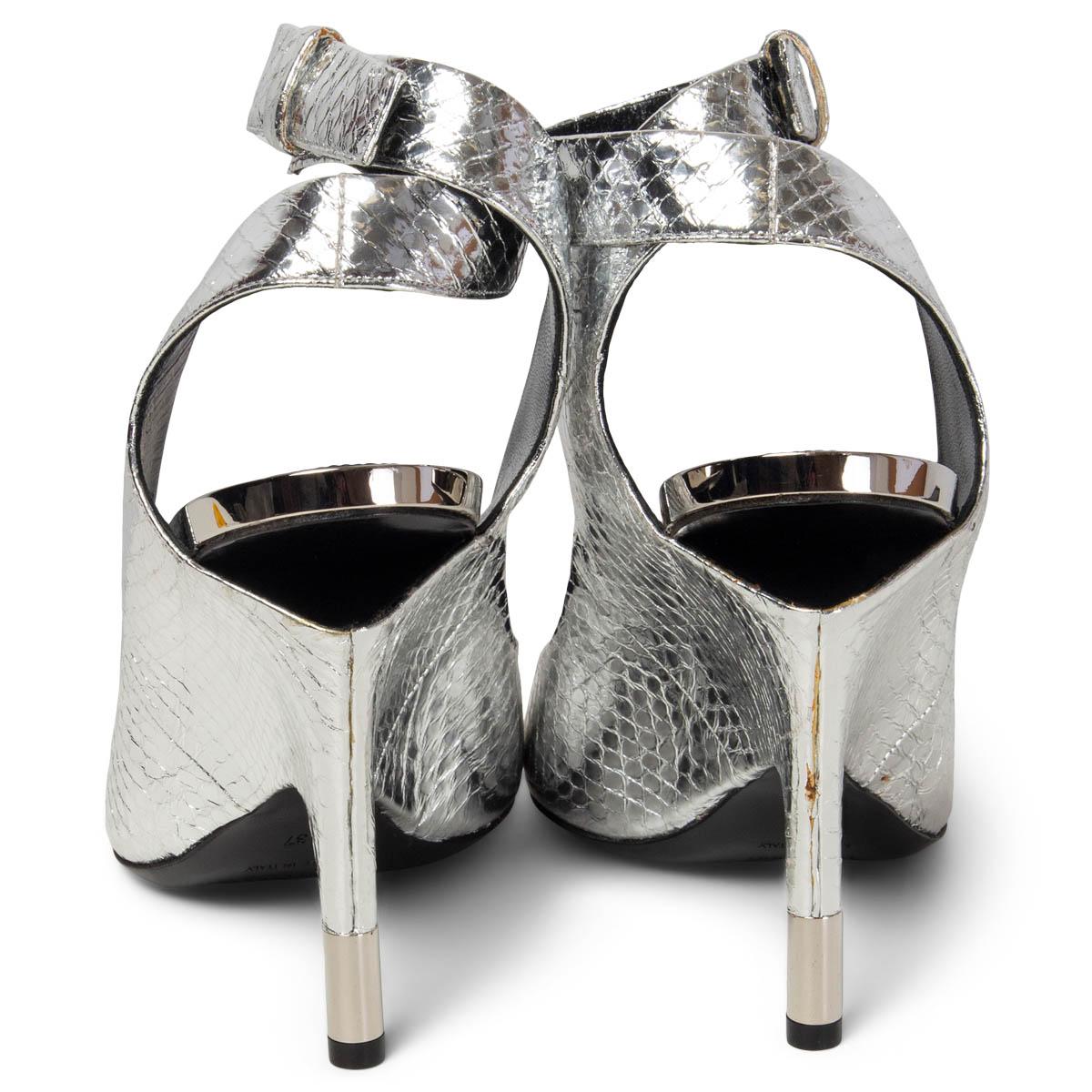 tom ford silver heels