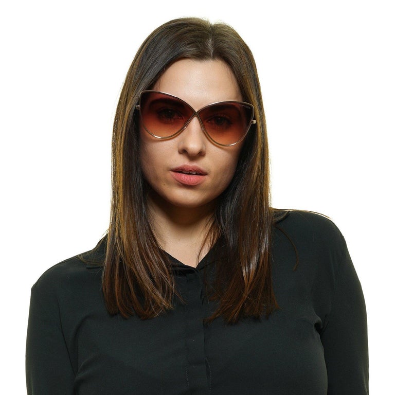 Tom Ford Mint Women Gold Sunglasses FT0569 6528T 655147 mm For Sale