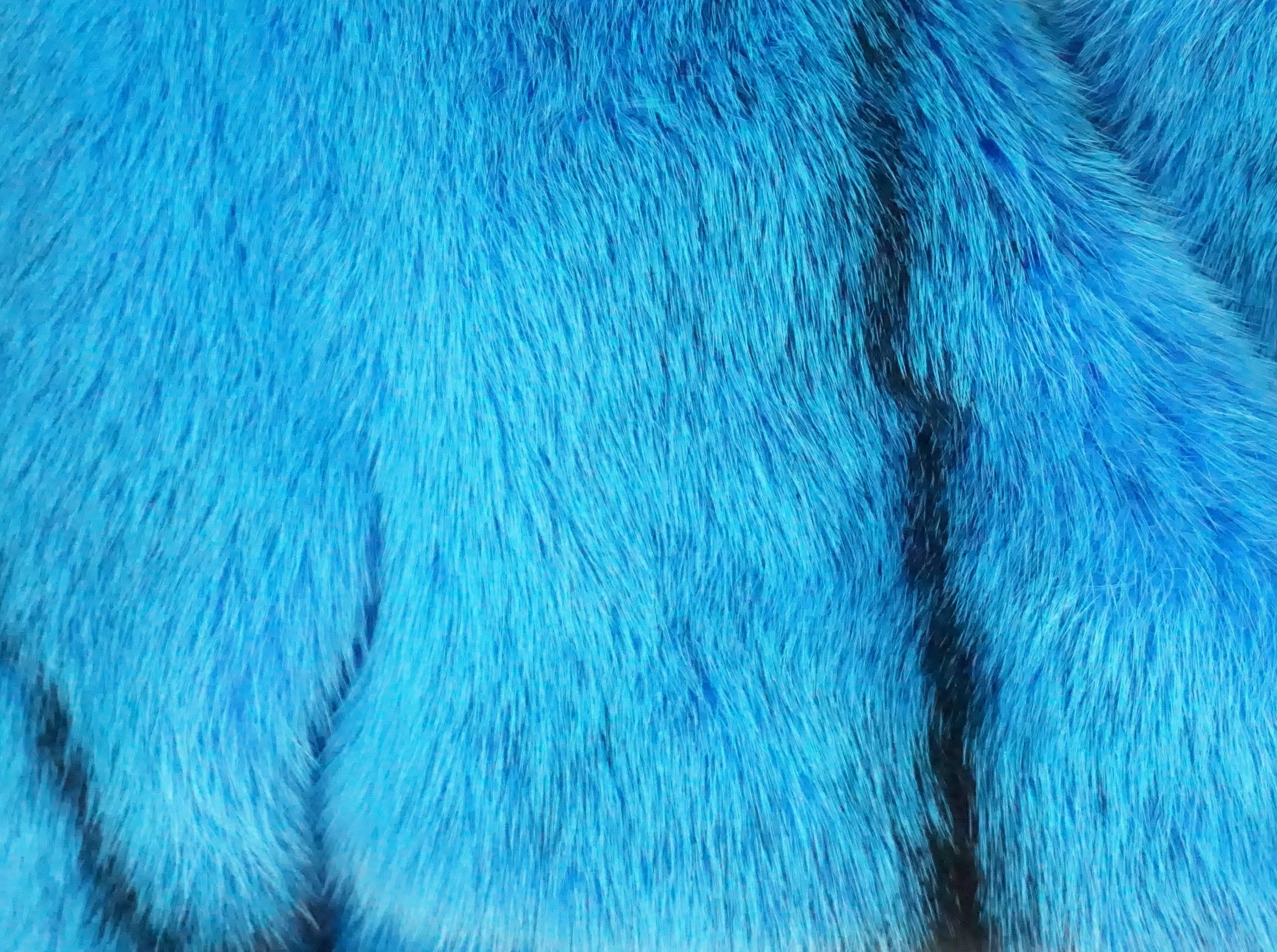 Tom Ford Multi Color and Fur Runway Jacket, 2013 Collection In New Condition In West Palm Beach, FL