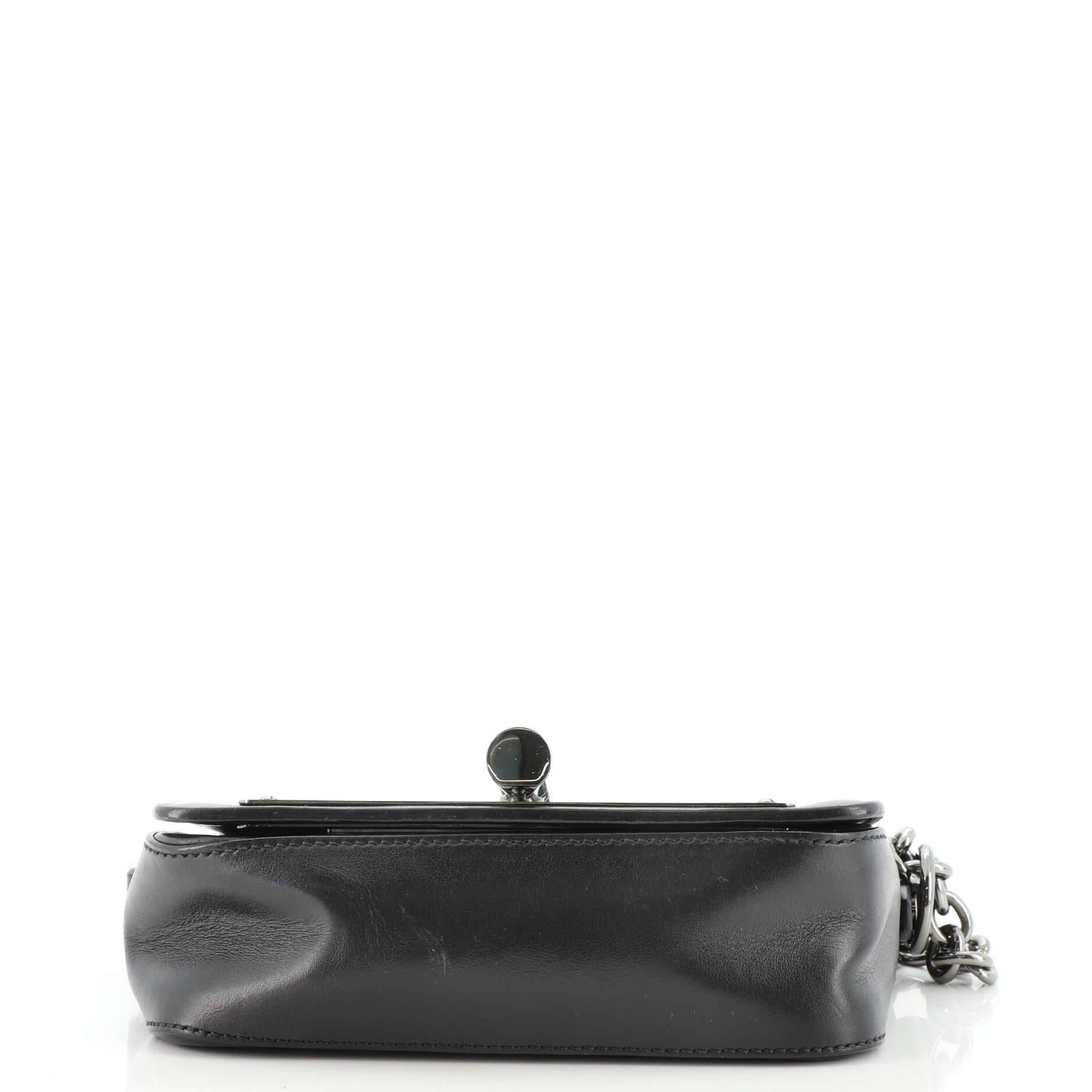 Tom Ford Natalia Chain Shoulder Bag Leather Small In Good Condition In NY, NY