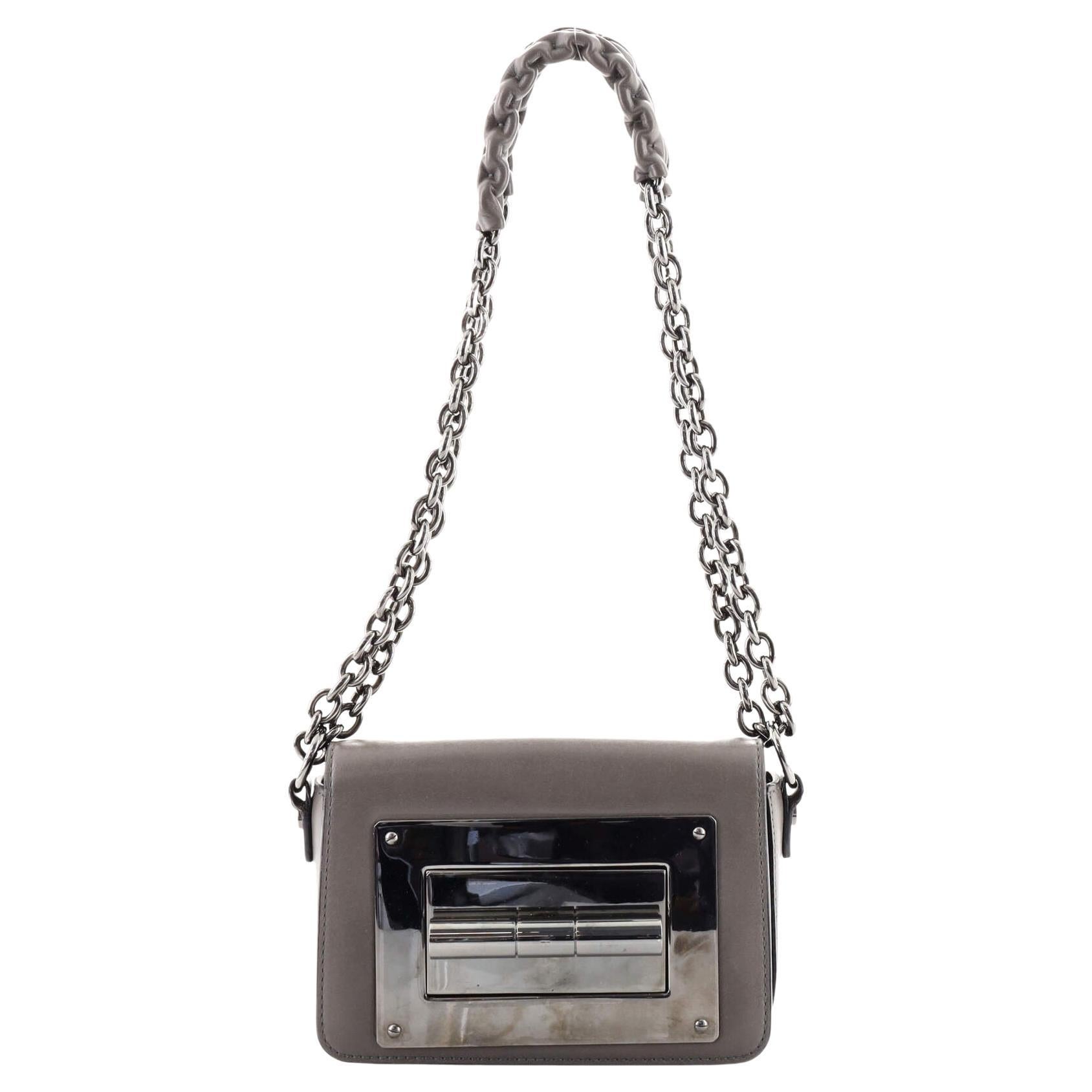 Tom Ford Natalia Chain Shoulder Bag Leather Small
