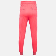 Tom Ford Neon Pink Jersey Joggers XL
