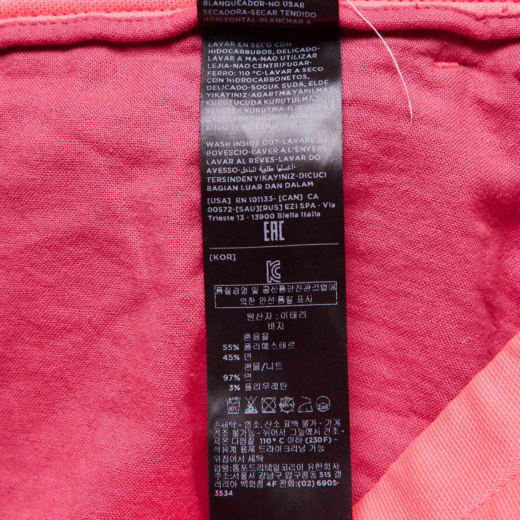 Tom Ford - Joggers in jersey rosa neon XL in vendita 1