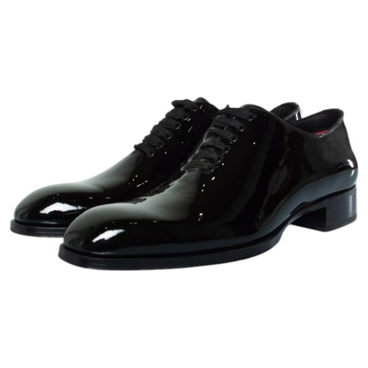 Tom Ford, Scarpe Oxford con finitura in vernice