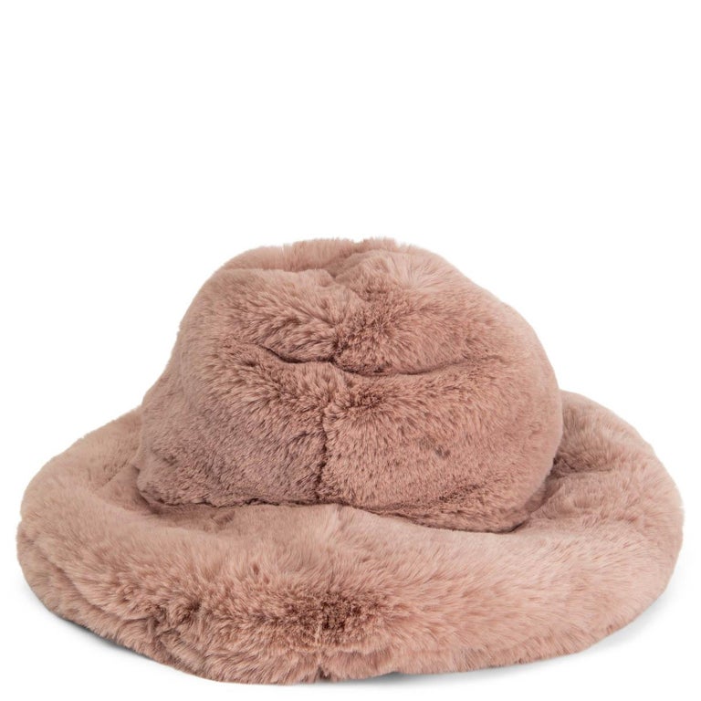100% authentic Tom Ford FA 2019 wide-brim hat in pink faux mink fur. Comes in one size but can get made smaller by drawstrings. Has been worn and is in excellent condition. Comes with dust bag. 

Measurements
Tag Size	OS
Inside Circumference	56cm