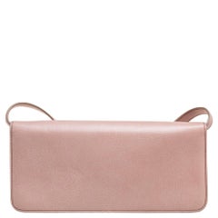Tom Ford Pink Leather Natalia Convertible Clutch