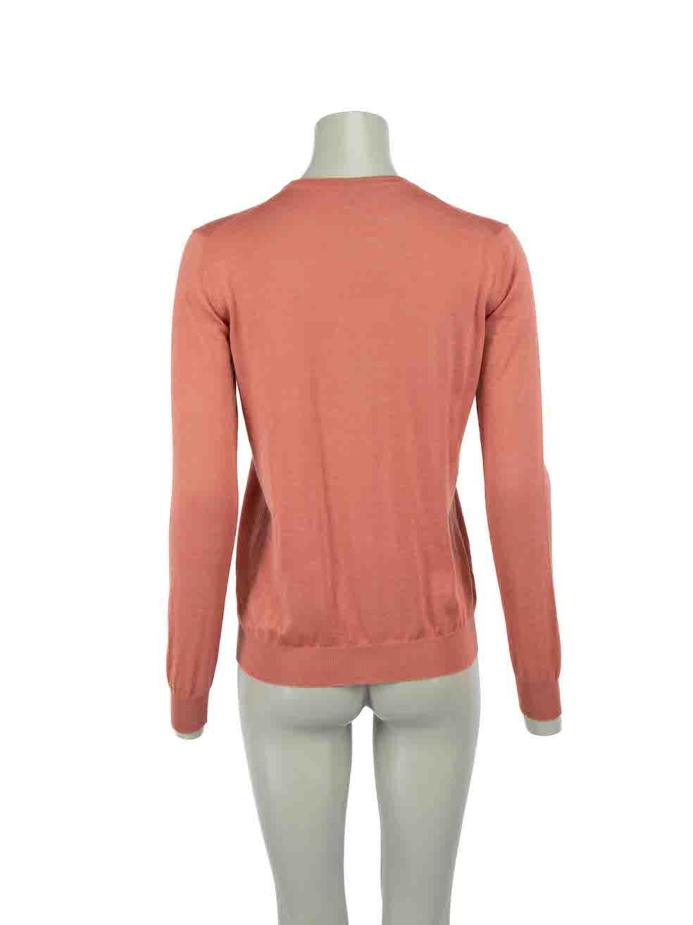Tom Ford Pink Round Neck Jumper Size M In Good Condition In London, GB