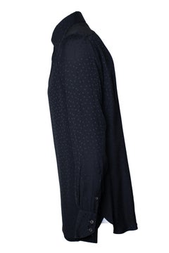Tom Ford, polkadot shirt in black