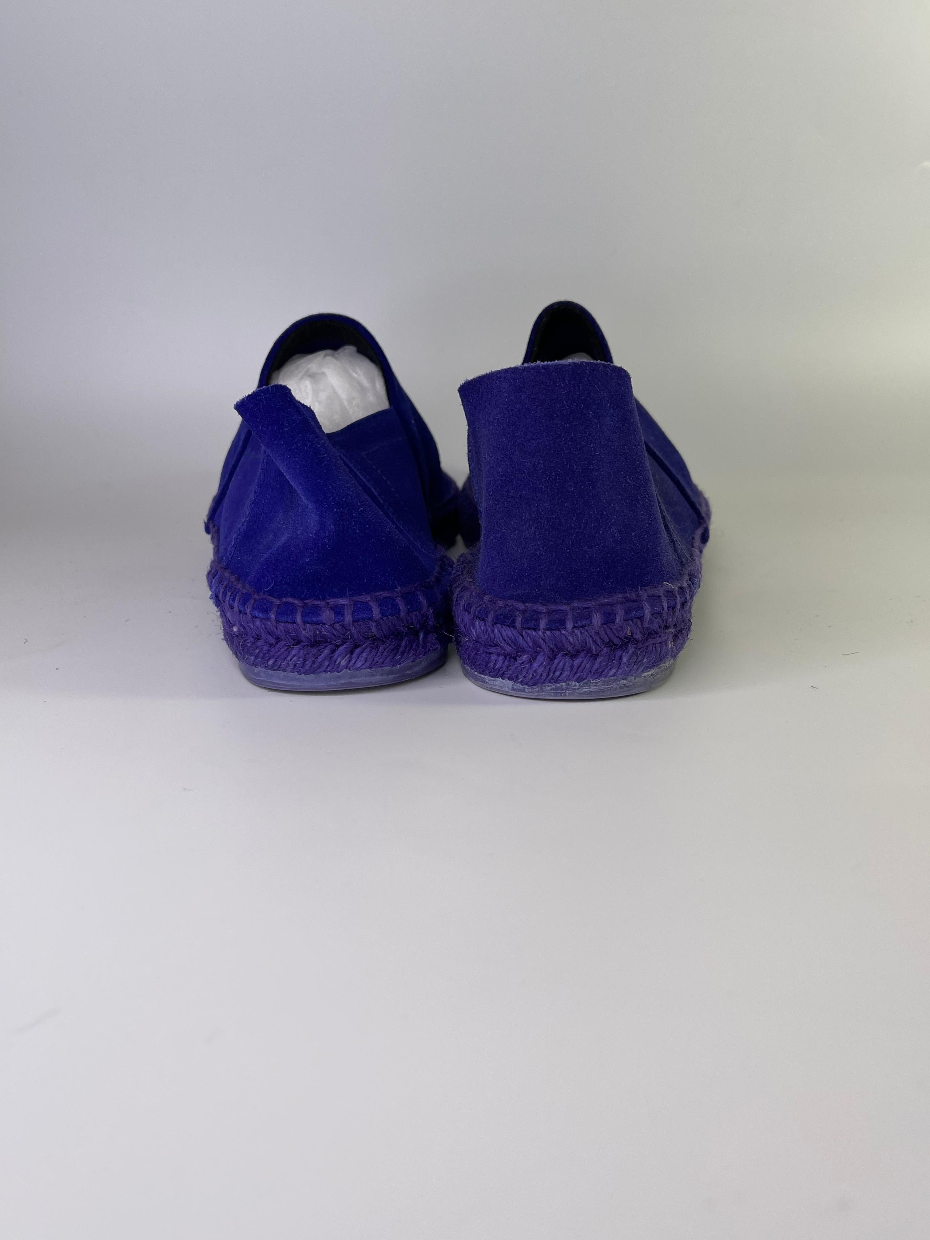 mens purple suede loafers