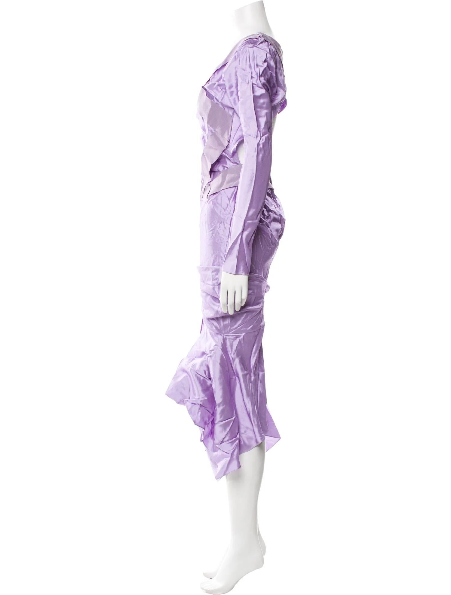 Tom Ford lila Cocktailkleid Damen im Angebot