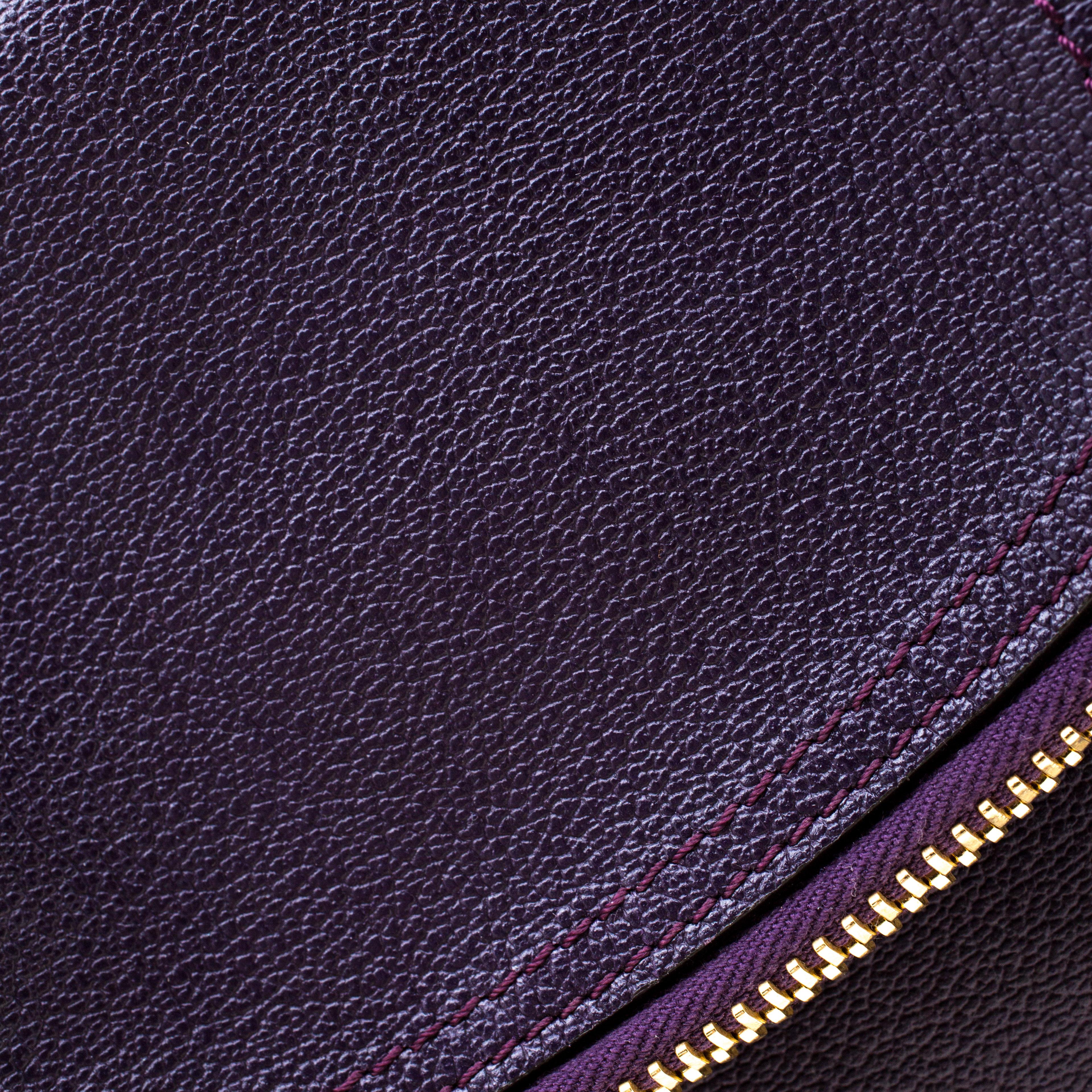 Women's Tom Ford Purple Leather Jennifer Crossbody Bag