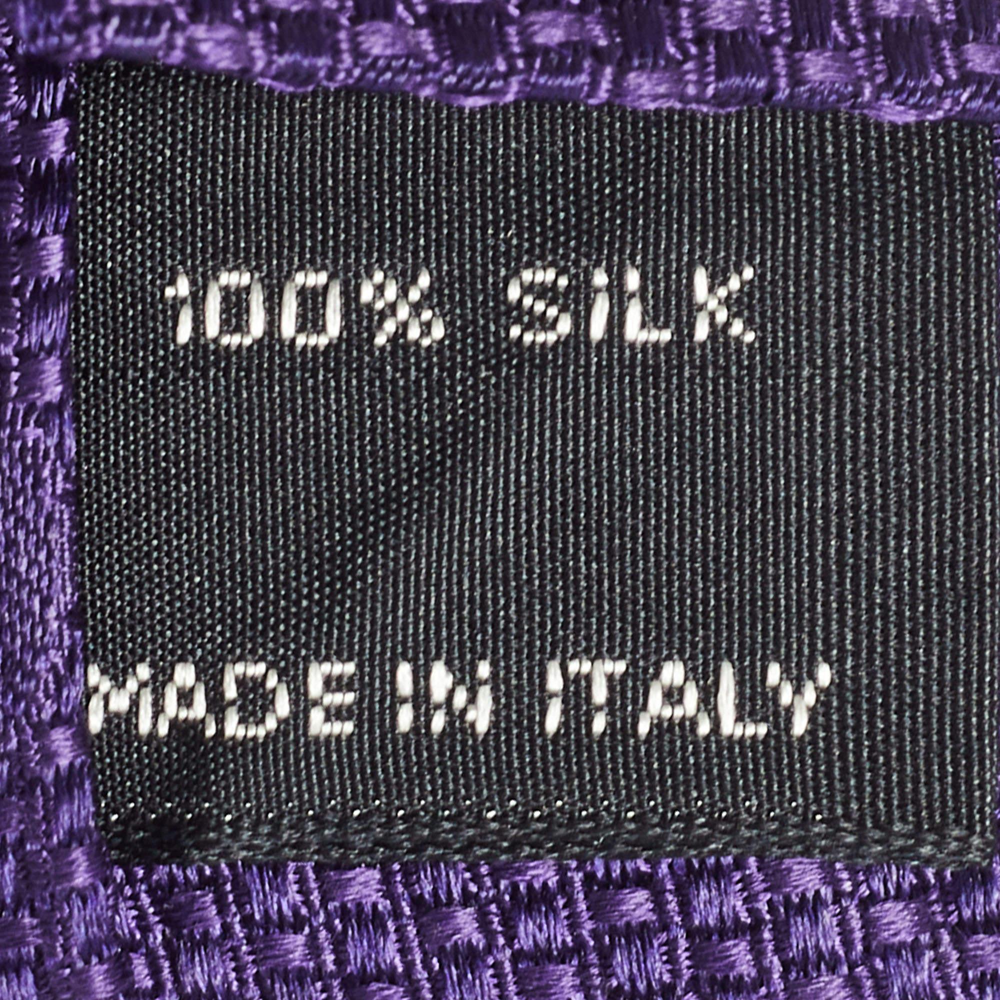 Men's Tom Ford Purple Silk Jacquard Traditional Tie