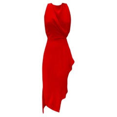 TOM FORD RED DRESS with OPEN BACK Size XS
