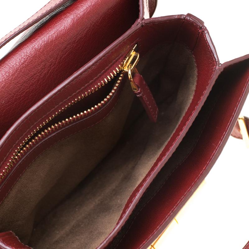 Tom Ford Red Leather Small Natalia Crossbody Bag 1