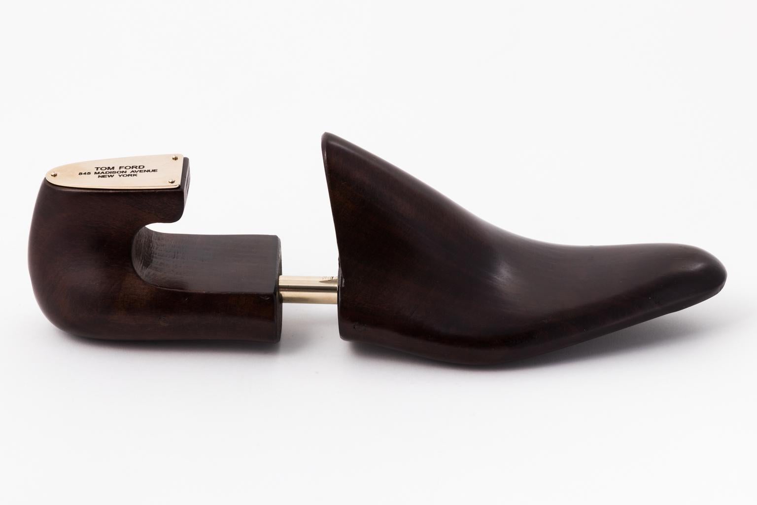 Metal Tom Ford Redwood Shoe Trees For Sale