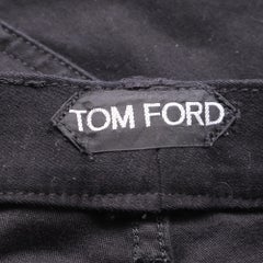 Jeans Tom Ford Regular-Fit in cotone nero