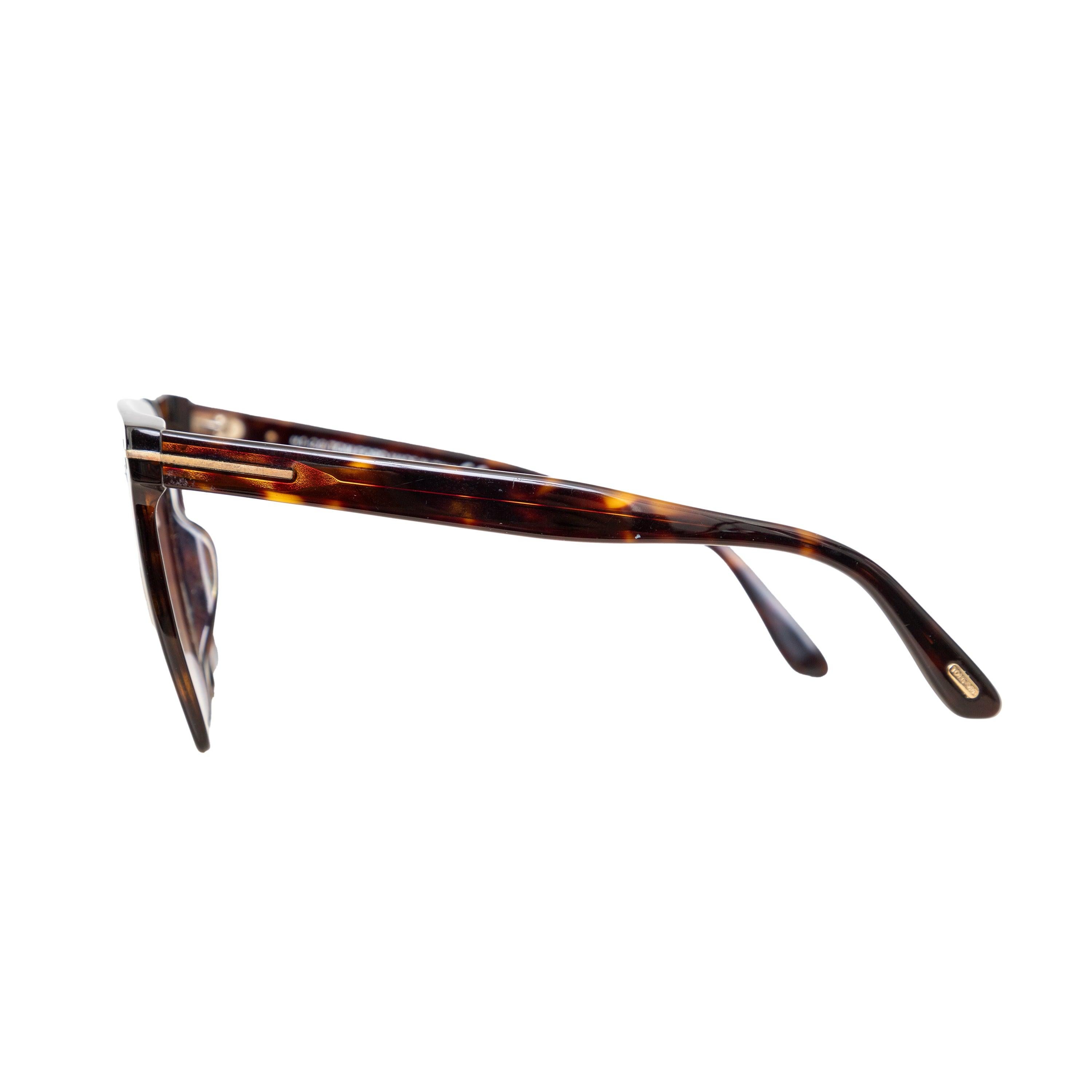 Lunettes de soleil carrées Tom Ford Sabrina - '20s Excellent état - En vente à Milano, IT
