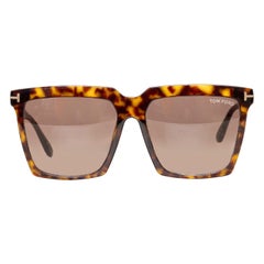 Occhiali da sole quadrati Tom Ford Sabrina - Anni '20
