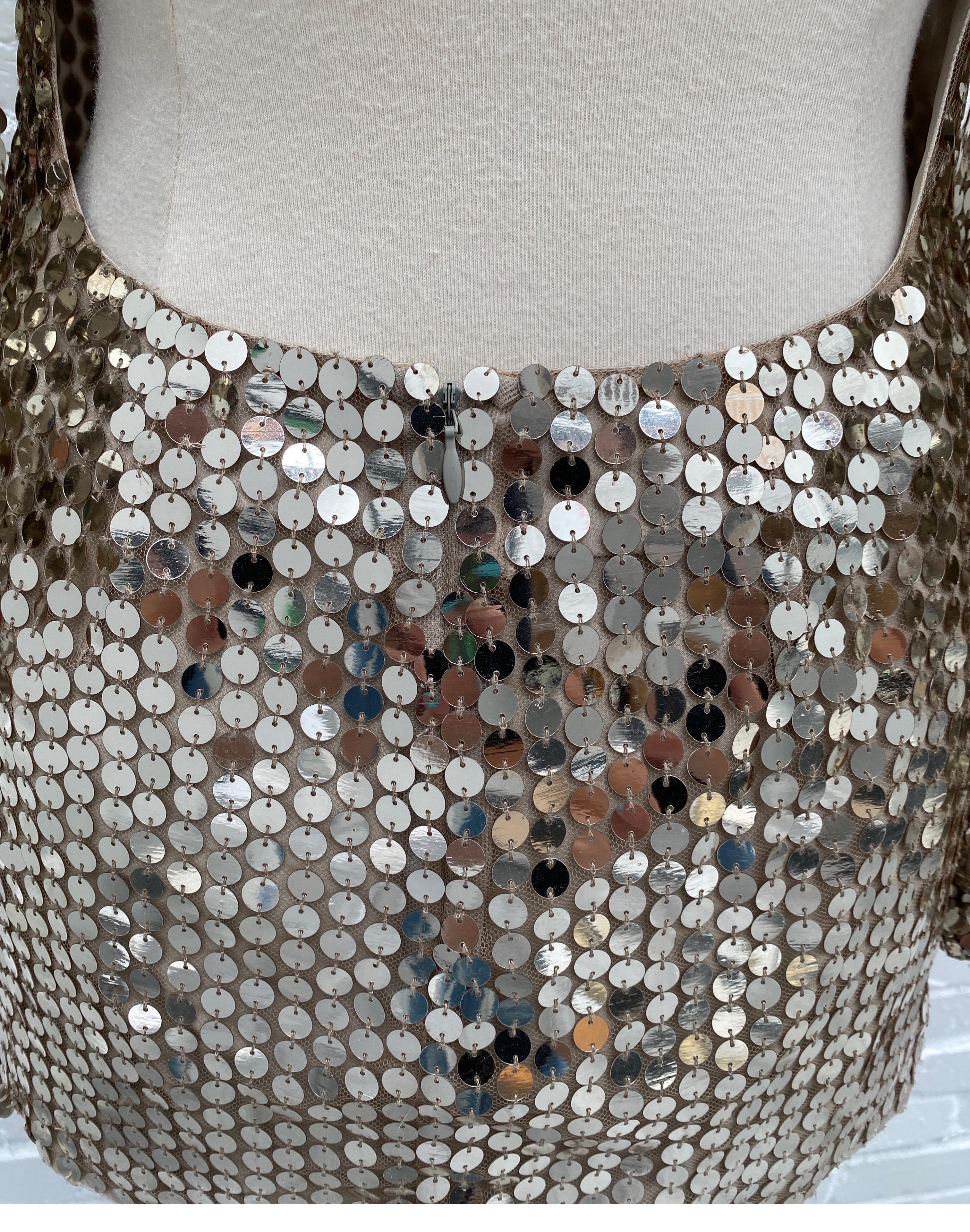 Gray Tom Ford Sequin Dress