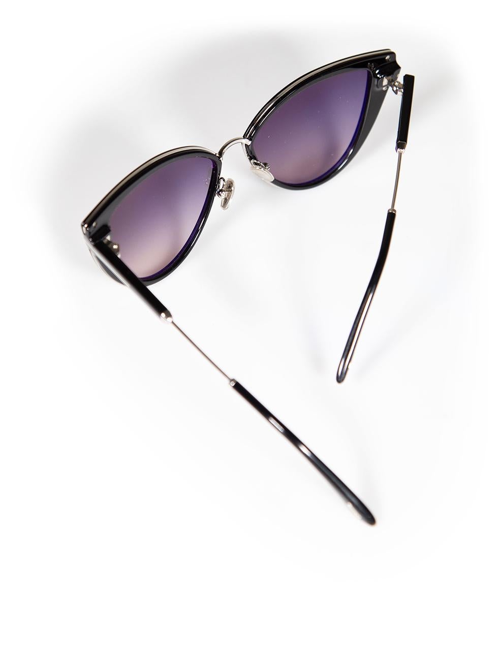 Tom Ford Shiny Black Anjelica Sunglasses For Sale 3