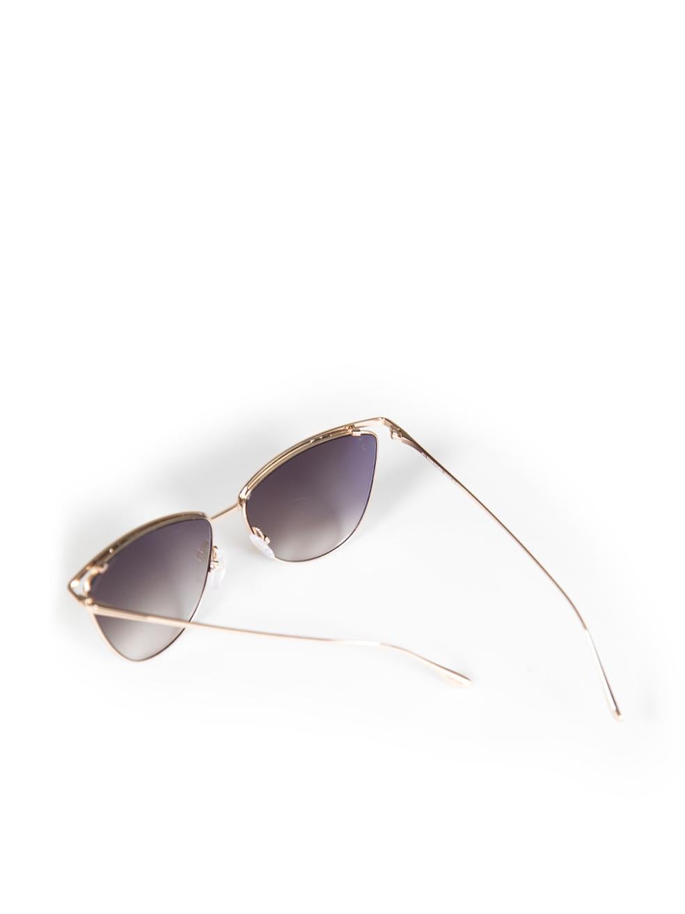 Tom Ford Shiny Rose Gold Veronica Sunglasses For Sale 3