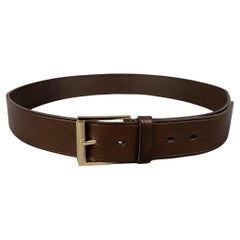 TOM FORD Size 38 Brown Leather Belt