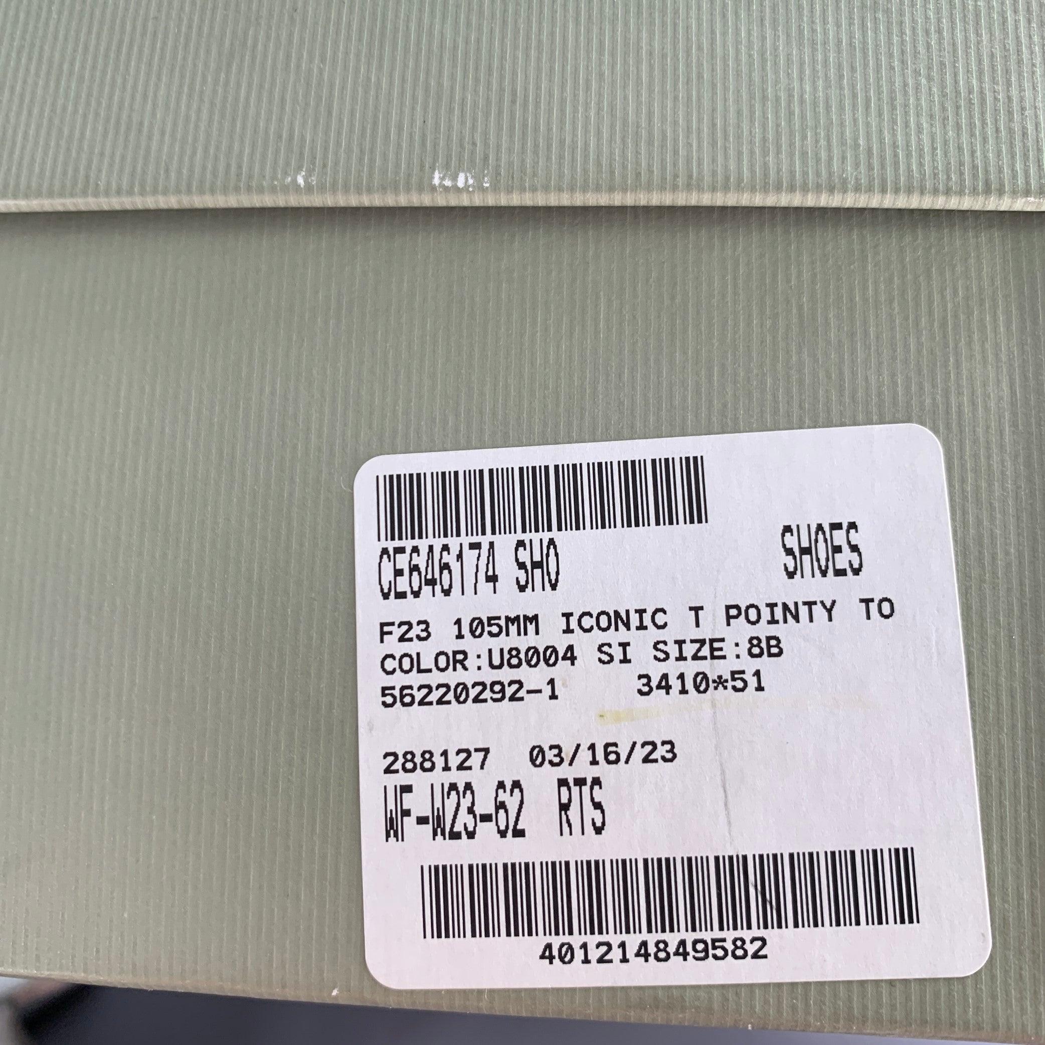 TOM FORD Bombas de tacón con punta de piel de oveja plateada dorada metalizada talla 8 en venta 5