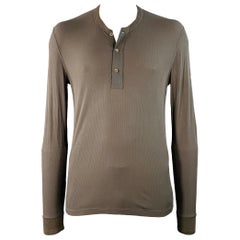 Tom Ford Taglia L Greene & Greene & Greene Pullover a coste in misto Modal