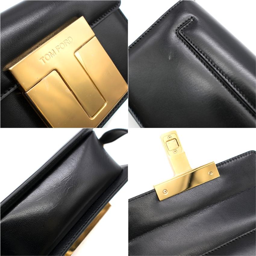 Tom Ford Small T Clasp Shoulder Bag 17cm In New Condition For Sale In London, GB
