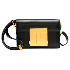 Tom Ford Small T Clasp Shoulder Bag 17cm