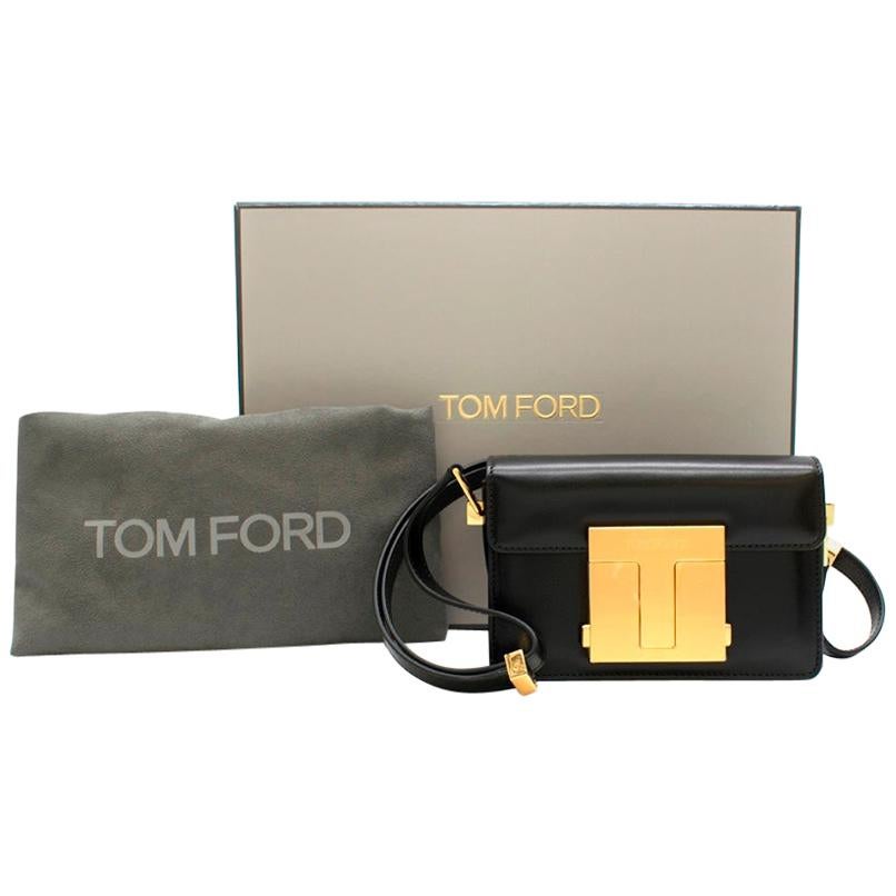 Tom Ford Small T Clasp Shoulder Bag 17cm For Sale