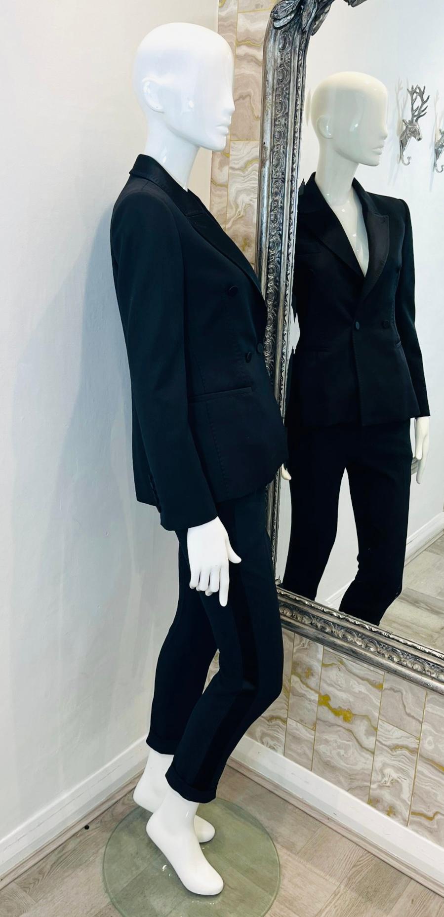 Black Tom Ford Tailored Two-Piece Suit For Sale