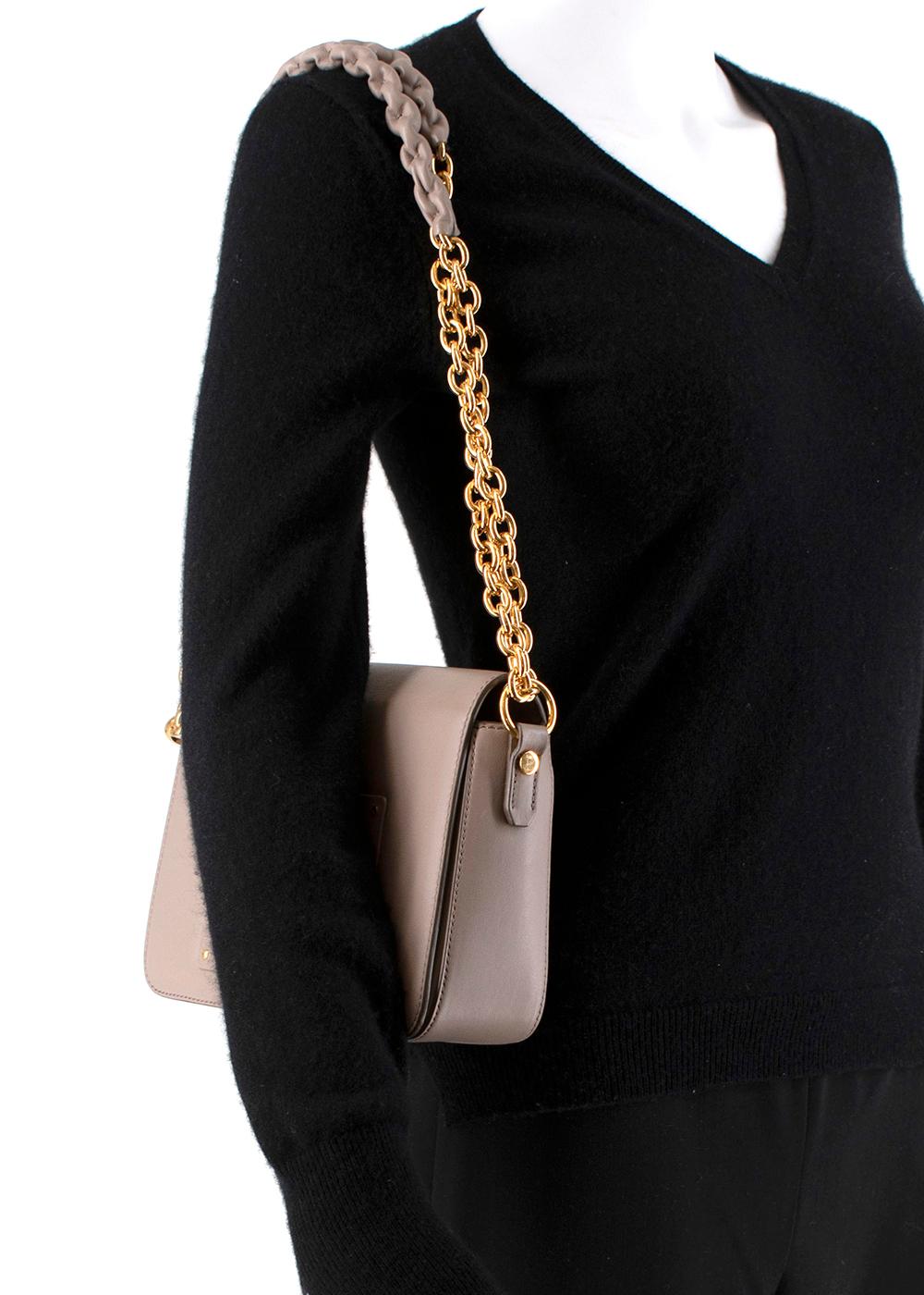 Tom Ford Taupe Small Chain Natalia Shoulder Bag 2
