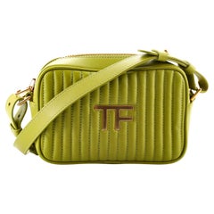 Tom Ford TF Camera Bag Vertical Quilted Leather
