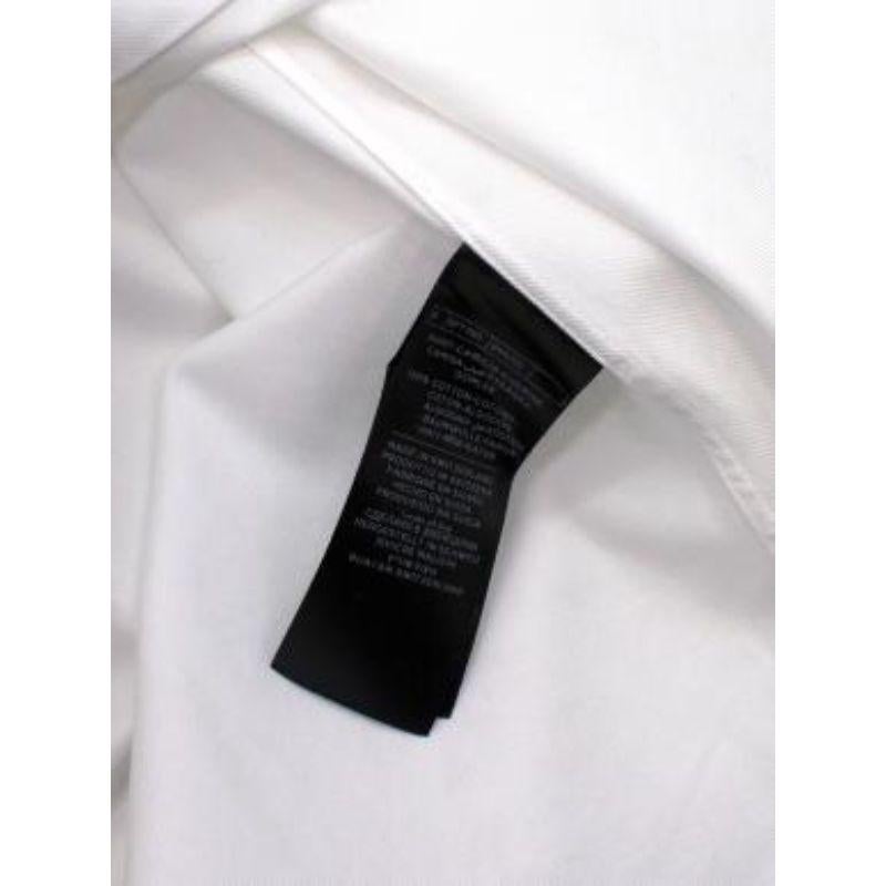 Tom Ford White Cotton Dress Shirt For Sale 4