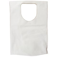 TOM FORD white leather ALIX FOLD-OVER Shoulder Bag